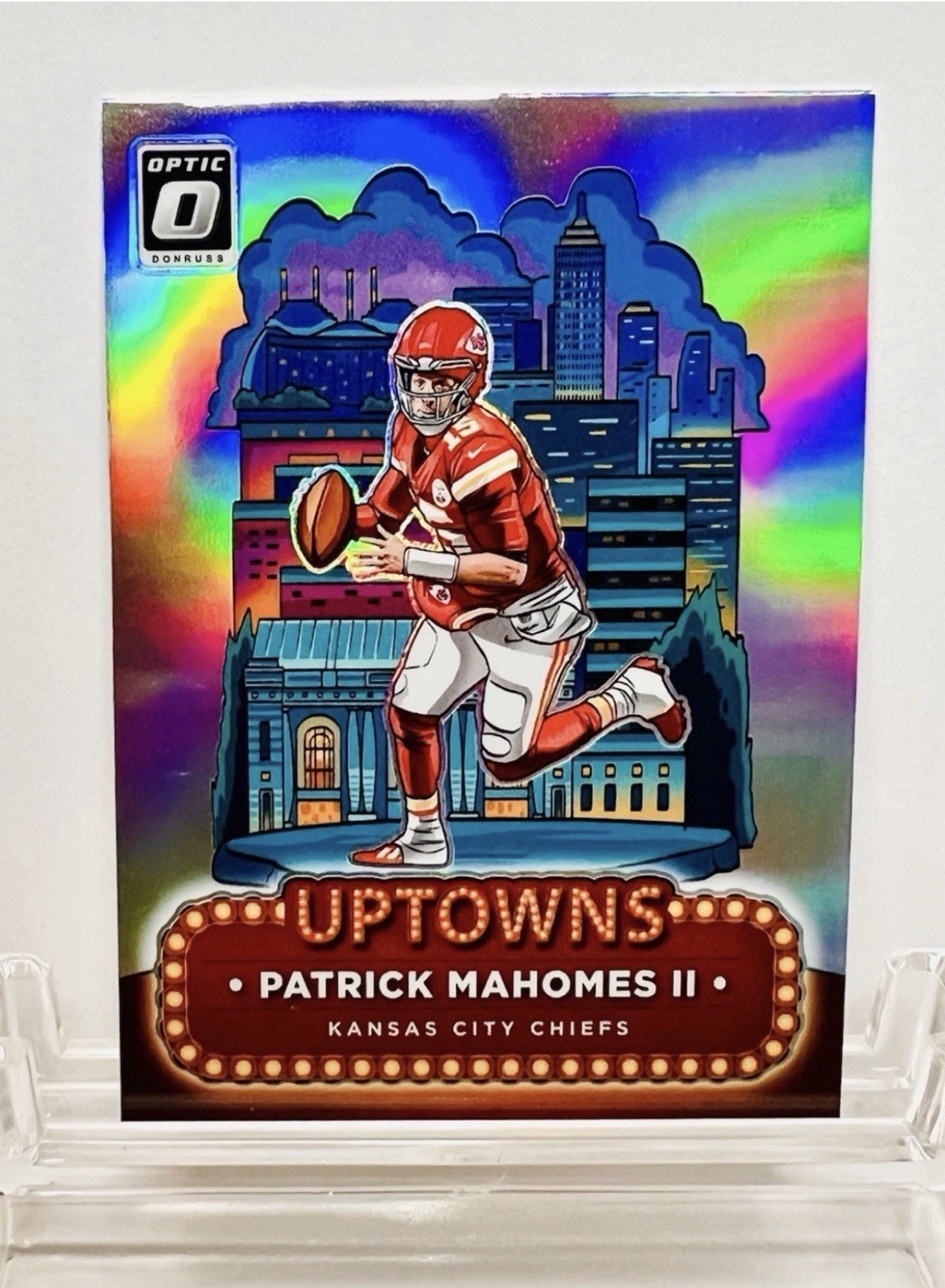 2024 PANINI DONRUSS OPTIC UPTOWNS #20 PATRICK MAHOMES II Case Hit SSP