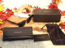Oliver Peoples OLLICE OV 5564SU Carob/Regal Blue 1783/W5 Sunglasses NEW 