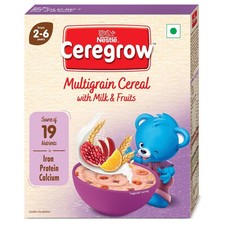 CEREGROW Multigrain Milk  Fruits Cereal 300G