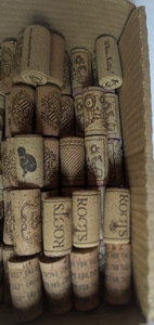 Wine Corks Craft Lot of 50 Natural Used Rooster Sun Hope Future Roots Whoa Nelly