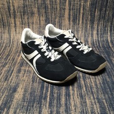 Stradivarius Womens Trainers Black Cream Low Top Shoes Light Soft UK 5 EUR 38
