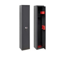ARMADIO PORTAFUCILI 2 POSTI CASSAFORTE FUCILIERA BLINDATO FUCILI