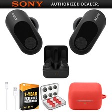 Sony INZONE Buds Truly Wireless Gaming Earbuds, Black Accessories Warranty Kit