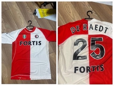 Feyenoord (2004/05) #25 DE Raedt - Kappa - Authentic Vintage / Soccer Jersey
