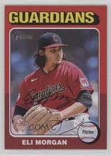 2024 Heritage Short Print Red Border Eli Morgan (White Above Card Number) 05ns