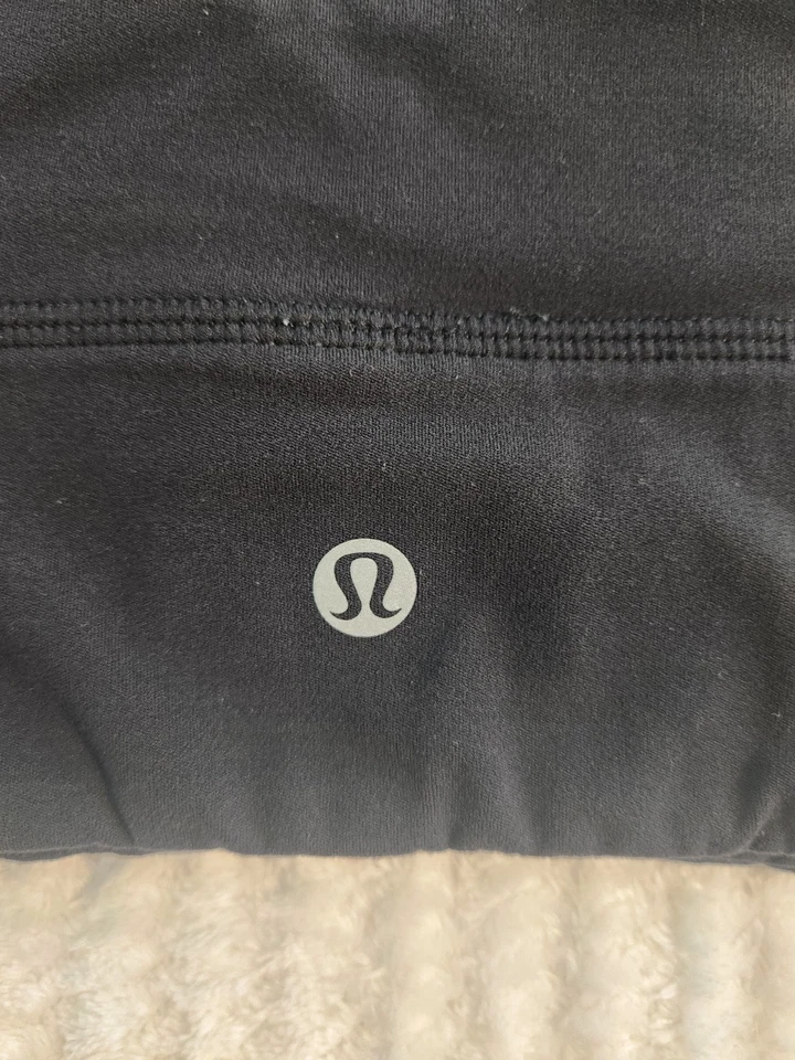 Sujetador deportivo Lululemon camiseta sin mangas talla 8 negro Foto 3 de 4