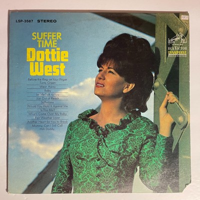Dottie West    Suffer Time Vinyl, LP 1966 RCA Victor    LPM-3587