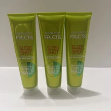 THREE Garnier Hair Care Fructis Sleek Shot In-shower Styler 5.1 oz Discontinued