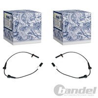 2X Vemo ABS-SENSOR Raddrehzal Hinten Passend FüR Honda Civic Crosstour