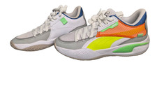 PUMA Court Rider Women 8 Guys 6 White Worn one time indoors