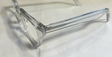 Shuron Sidewinder Eyeglasses 50  24 6  Crystal Clear Frame Made in USA   New,