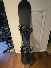 Burton Custom Snowboard 162cm charcoal with Burton DLFD bindings