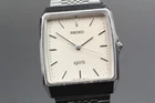 [Near MINT] Vintage SEIKO Spirit 5E31-5A70 29mm White Dial Quartz Men's Watch