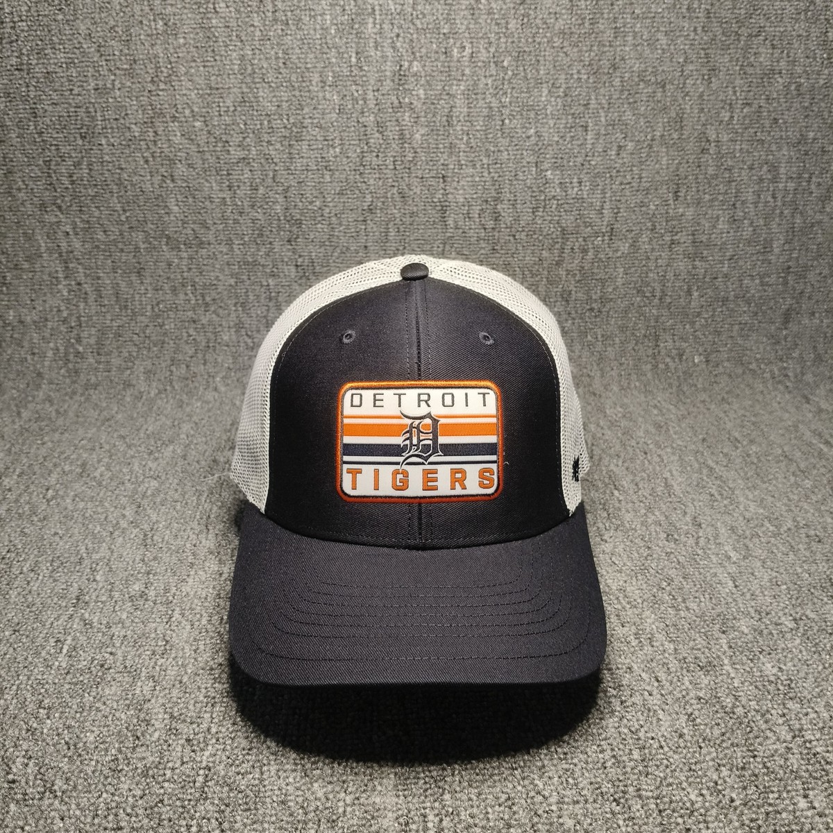 '47 Brand Detroit Tigers MLB Trucker Hat Navy White Snapback Cap