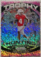 JEREMIAH SMITH - 2025 PANINI OHIO STATE NIL - PRIZM TROPHY HUNTING PINK CAMO