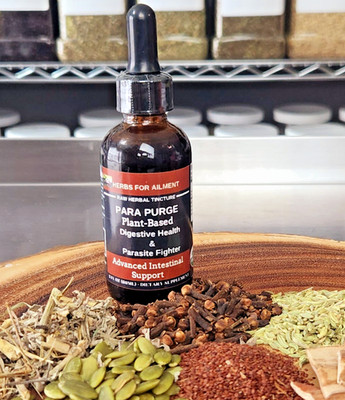 Parasite Cleanse Herbal Tincture Organic Very Potent  2 oz.