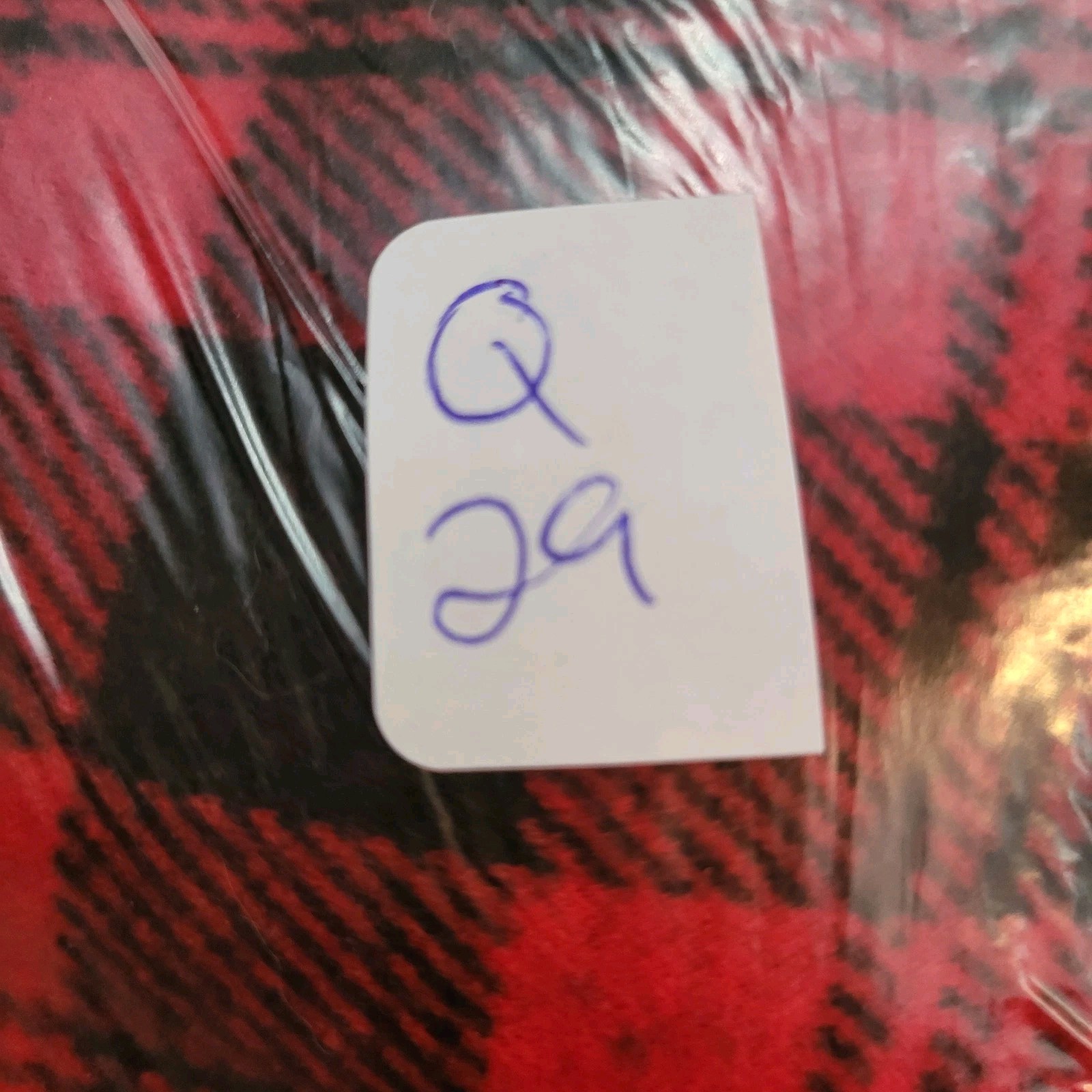 Talbots Shirt Dress size Large Plaid Check Red Black Midi Zip Shoulder Detail 