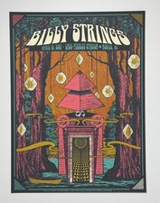 Poster Billy Strings Mobile AL N2 2021 Serigrafia Ufficiale Esaurito Helton #’d