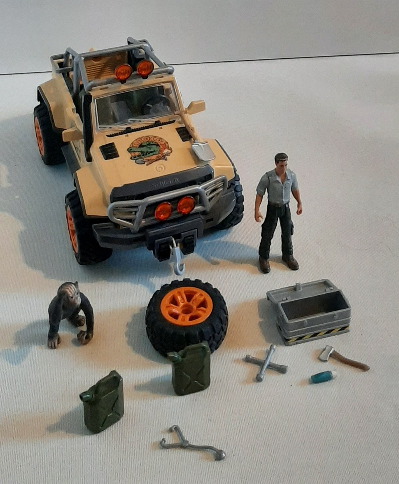 Schleich 42410 Geländewagen mit Seilwinde
