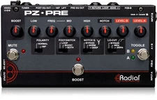 Radial Engineering PZ-Pre Acoustic Preamp *Free Shipping in the USA*