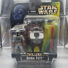 Star Wars Power of the Force Deluxe Boba Fett Wing-Blast Rocketpack 1996 Hasbro