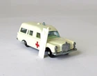 Vintage Lesney Matchbox 3 Mercedes Benz Binz Ambulance Regular Wheel N MINT 1968