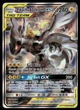 Pikachu & Zekrom GX SM168 Holo Promo Sun & Moon Promo Pokemon Moderately Played on eBay