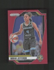 2024 Panini Prizm WNBA #131 Moriah Jefferson Red Prizms #/299