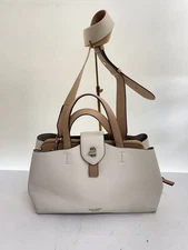 Kate Spade New York Essential Large Satchel in White Leather (PXRUB408)