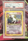 Wizards of the Coast 2000 Mew Black Star Promo Holo #9 PSA 8 w/HEART SWIRL