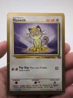 Pokemon TCG Meowth Fruit Roll Up Gold Bordered Promo 56/64