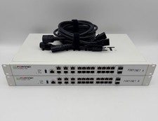 2x Fortinet FortiGate 100E FG-100E Network Se...