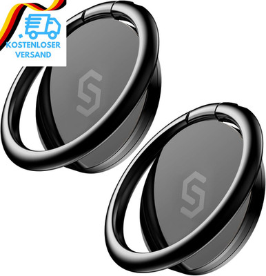Syncwire Handy Fingerhalterung Smartphone Ring [2 Stück] Handy Ring [360 Grad Dr