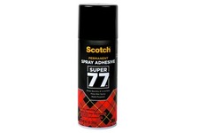 Scotch Super 77 Multipurpose Adhesive Spray, Bonds to Fabric, Black