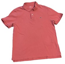 Vineyard Vines Men s SS Polo Shirt Sz M FREE SHIPPING Whale Preppy