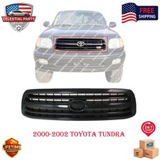 New Replacement Grille Black For 2000-2002 Toyota Tundra Pickup Truck To1200226 New Replacement Grille Black For 2000-2002 Toyota Tundra Pickup Truck To1200226