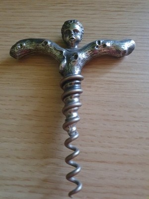 Korkenzieher figürlich Tire-bouchon Corkscrew Bacchus