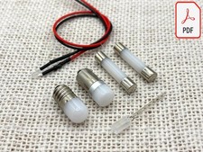 Accuphase E202 E302 lampadina LED set di ricambio kit aggiornamento lampada