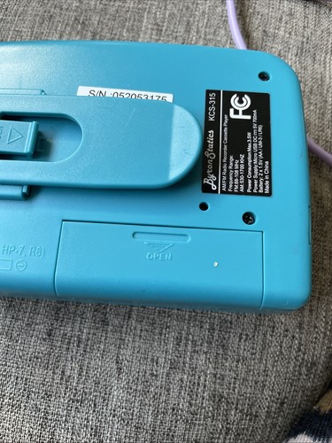 ByronStatics Lettore Cassette Portatile Registratore Radio Stile Walkman Nastro "Teal" - Foto 5 di 8