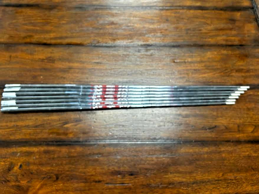 (7) 4i-PW Shaft lot, NS Pro Modus 120 X-Stiff, Standard Length, USED Pullouts