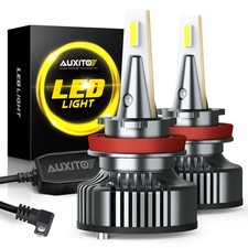 AUXITO H11B LED Headlight Bulbs Conversion Kits Low Beam 6500K Bright White