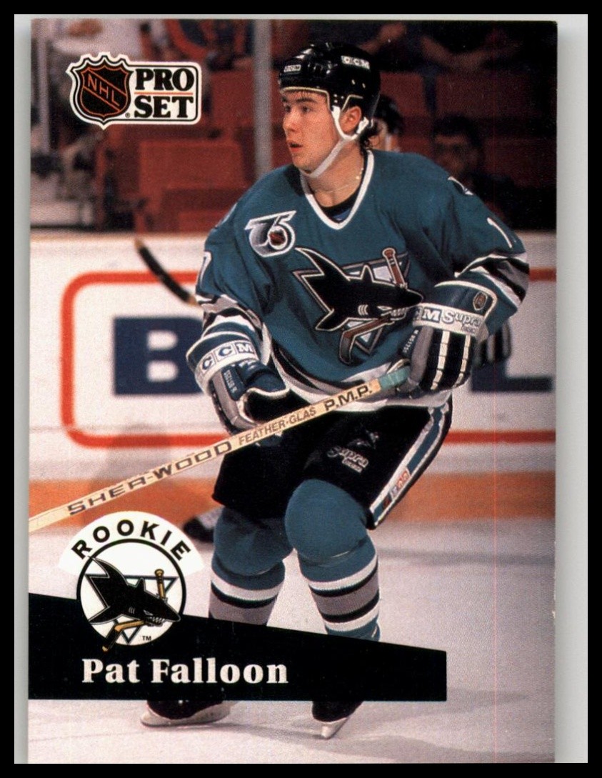 1991-92 Pro Set #558 Pat Falloon