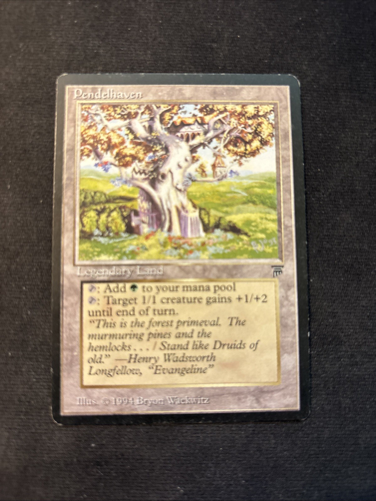 Pendelhaven Legends Mtg LP Legendary Land