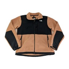 The North Face Men's Medium Denali Fleece Jacket Almond Butter/TNF Black