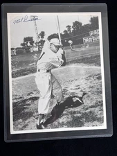 Mel Duncan Kansas City Monarchs Stars Negro Leagues Baseball Signed 8x10 photo