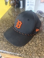 New Era 9SEVENTY Youth Detroit Tigers Hat Black Orange MLB Baseball Cap