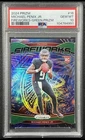 MICHAEL PENIX JR. PSA 10 2024 PANINI PRIZM #16 ROOKIE FIREWORKS RC GREEN FALCONS
