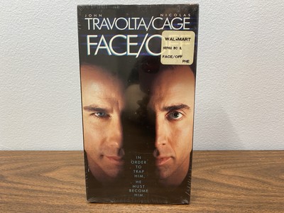 Face/Off VHS 1997 John Travolta Nicolas Cage , Brand New, Watermarked