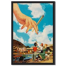 Retro Scene Wall Art Canvas Oil Paintings Reproduction