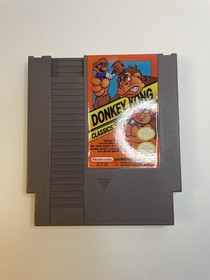 Donkey Kong Classics Nintendo NES PAL MATTEL - Versione ITALIANA - Completo
